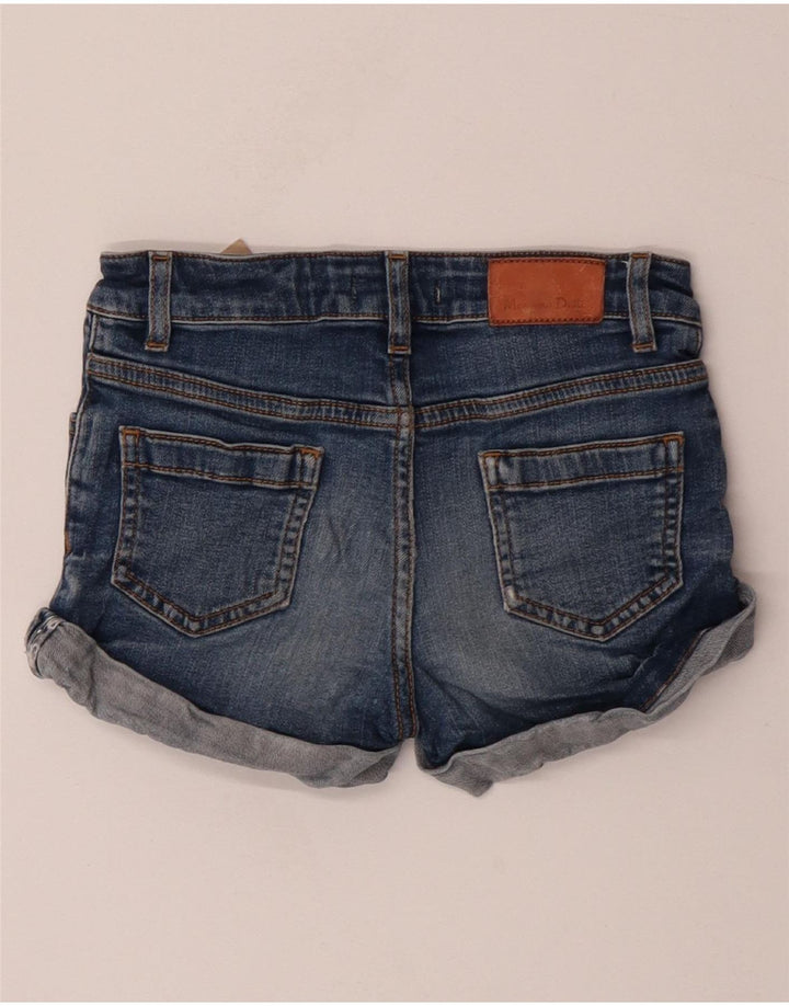 Massimo Dutti Shorts Vaqueros Niña 5-6 Años W22 Azul Algodón
