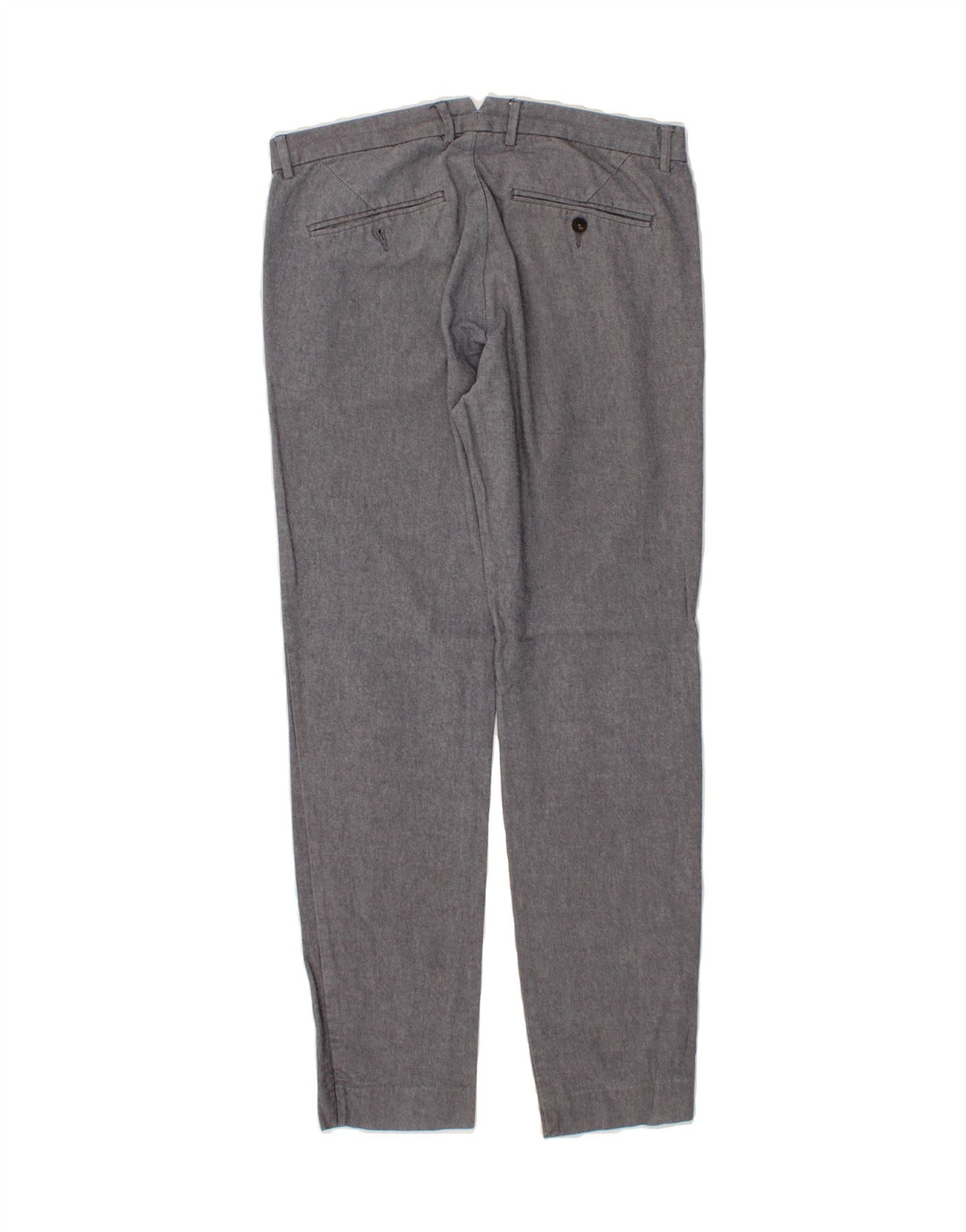 JULES Womens Slim Chino Trousers EU 42 Large W32 L29 Grey Polyester Vintage Jules and Second-Hand Jules from Messina Hembry 