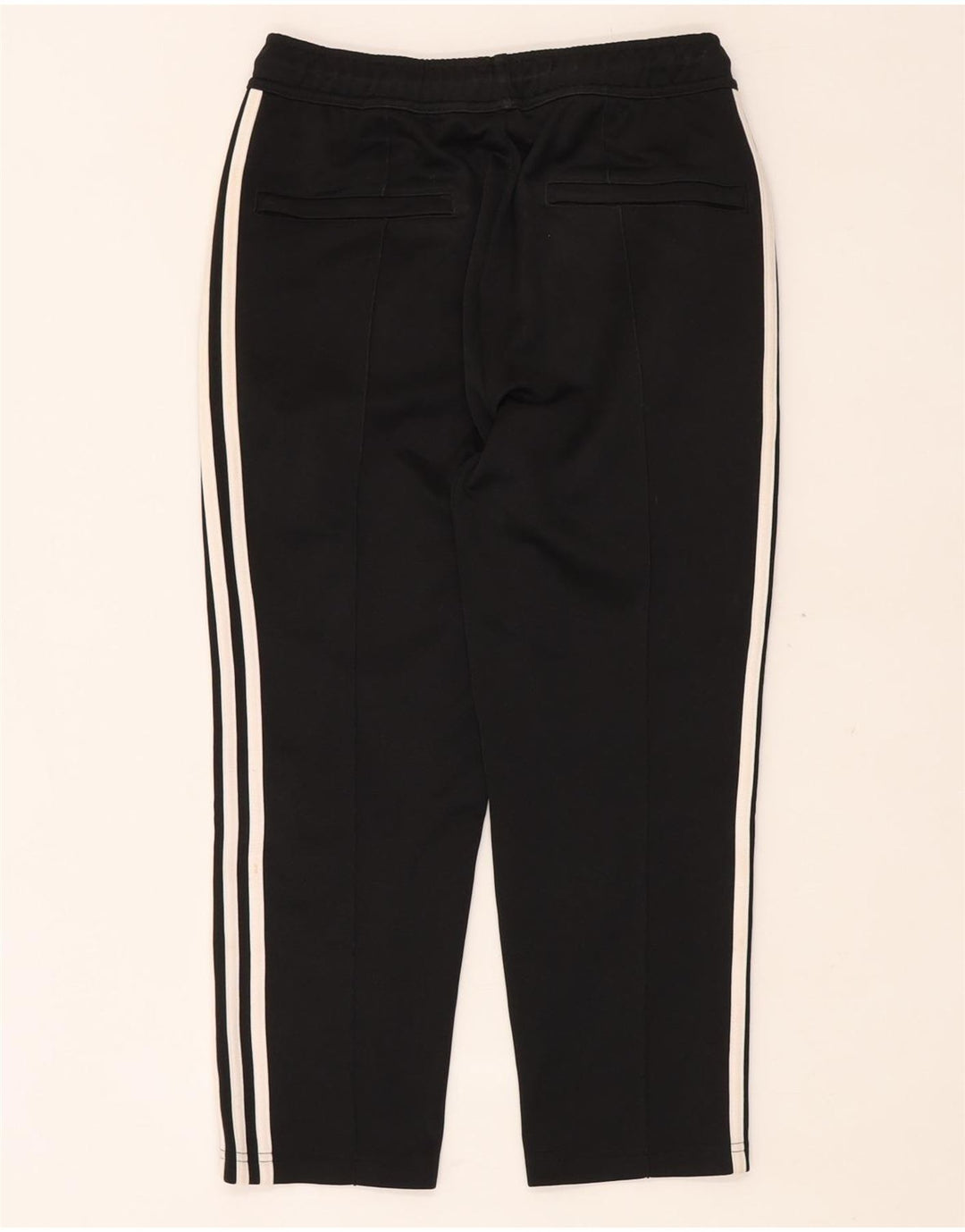 ADIDAS Pantalones de chándal para mujer UK 6 XS Negro Poliéster