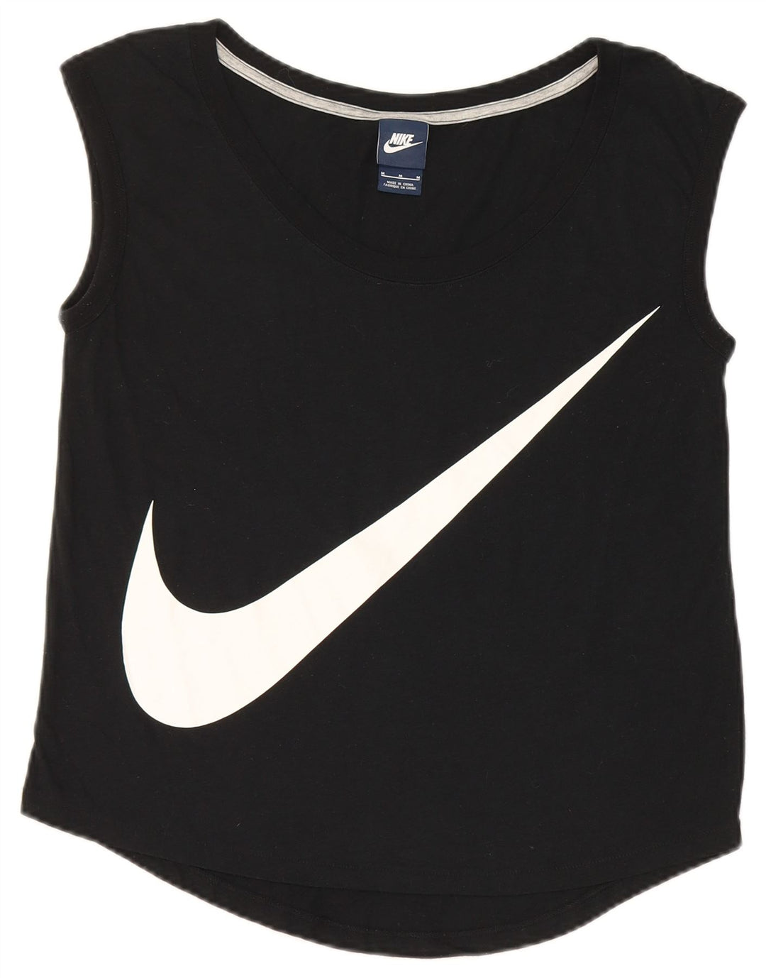 Nike - Camiseta sin mangas para hombre, talla M, color negro