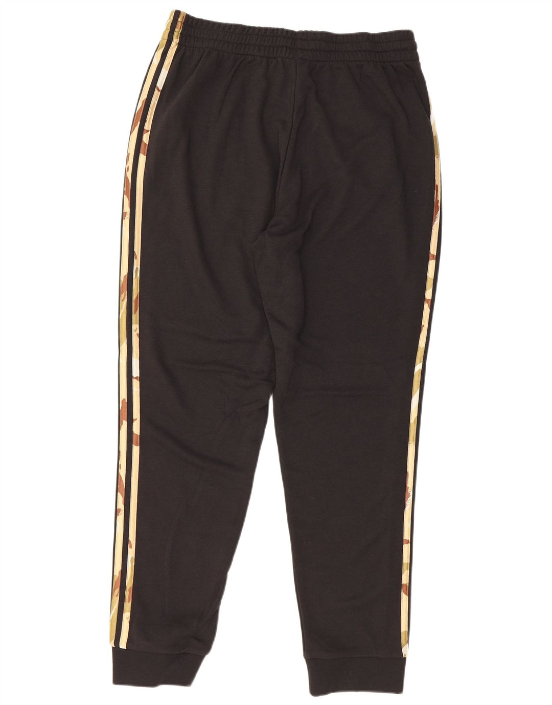 ADIDAS Hombre Chándal Pantalones Joggers Grande Negro Camuflaje Algodón