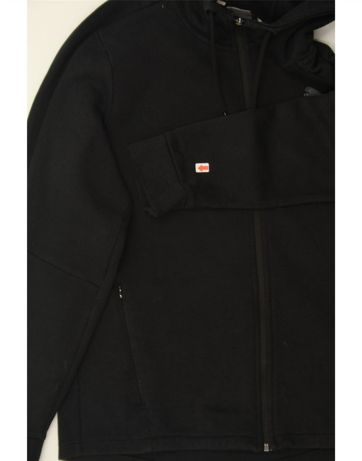 PUMA Mens Zip Hoodie Sweater Large Black Vintage Puma and Second-Hand Puma from Messina Hembry 
