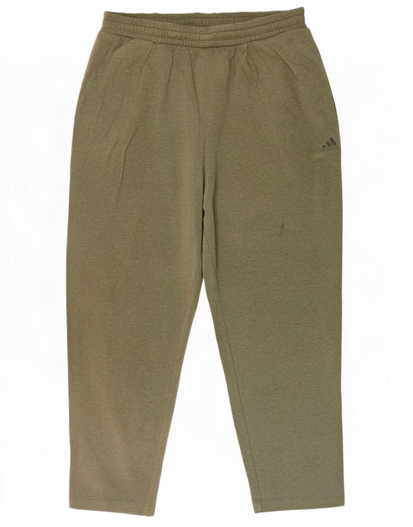 Adidas Mens Graphic Tracksuit Trousers Small Khaki