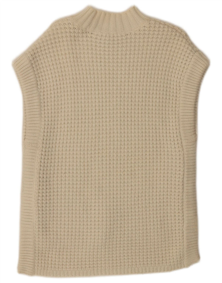 Ted Baker - Jersey largo con cuello alto para mujer, talla 1, XS, color beige