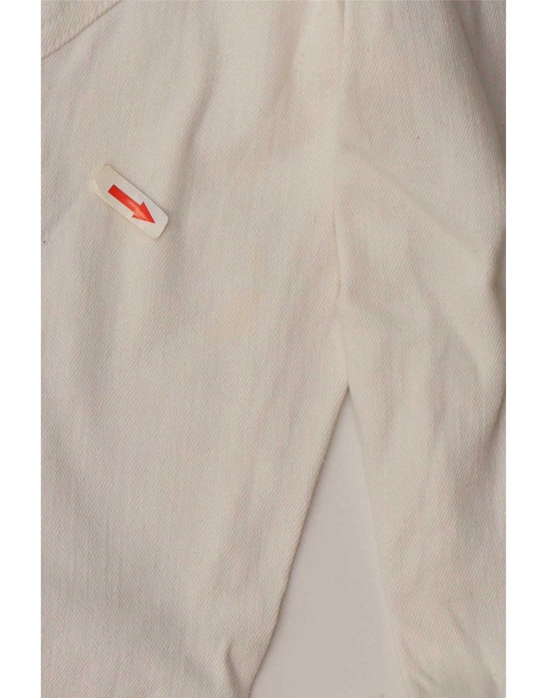 Zara Jeans ajustados desgastados para hombre EU 38 Small W30 L27 Algodón blanco