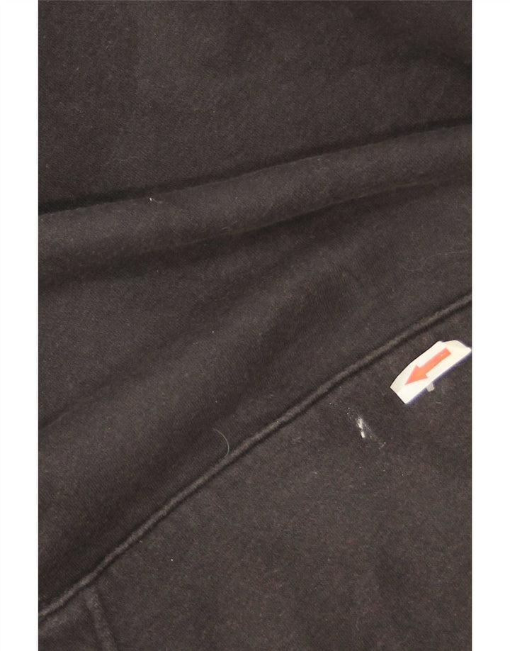 Nike - Sudadera con capucha para hombre (algodón negro mediano)
