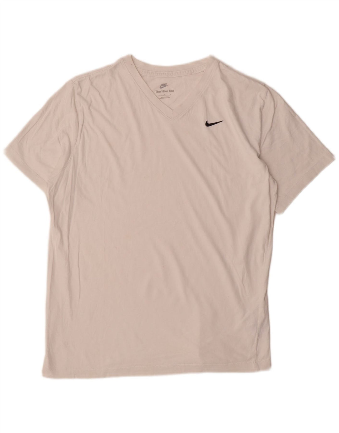 Nike - Camiseta para hombre, talla grande, algodón blanco