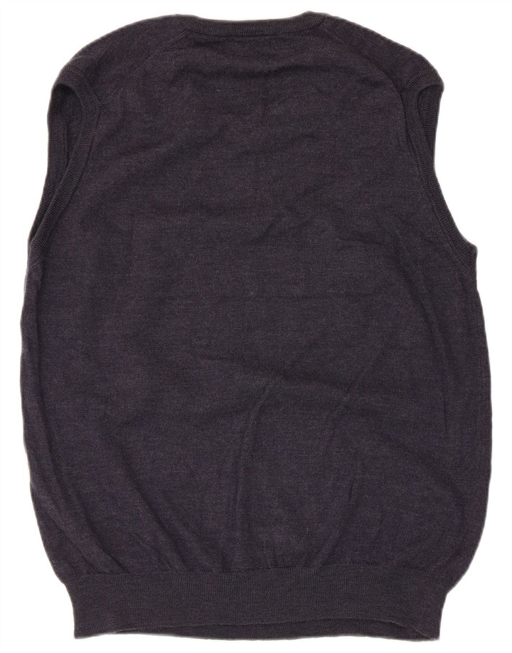Marks & Spencer - Camiseta sin mangas para hombre, talla pequeña, azul marino