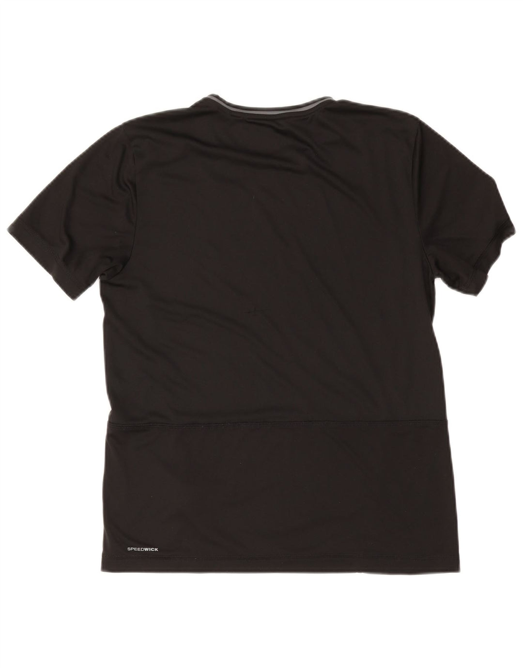 REEBOK Camiseta para mujer Top UK 44 Mediano Negro Colorblock Poliéster
