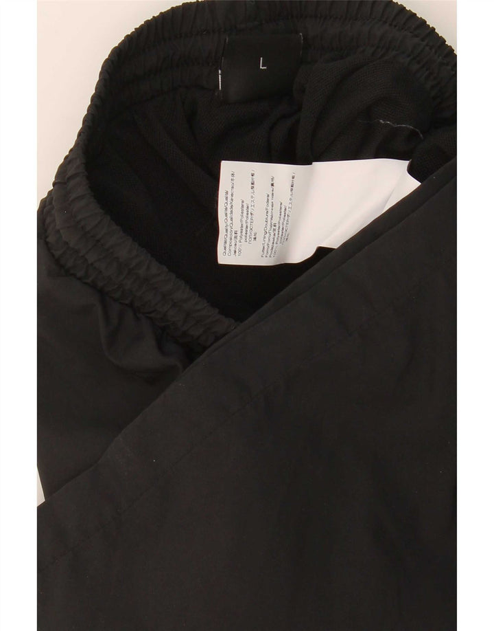 Pantalones cortos deportivos Hugo Boss para hombre Poliéster negro grande