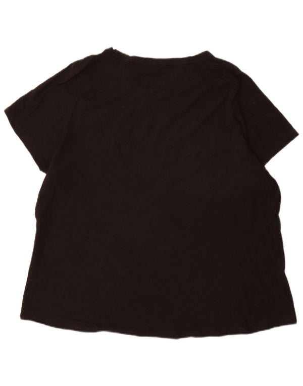 Puma Camiseta gráfica para mujer Top UK 20 2XL Negro