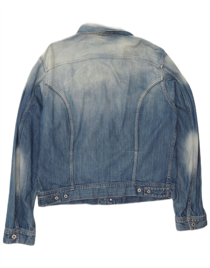 Diesel Chaqueta Vaquera Hombre UK 42 XL Algodón Azul