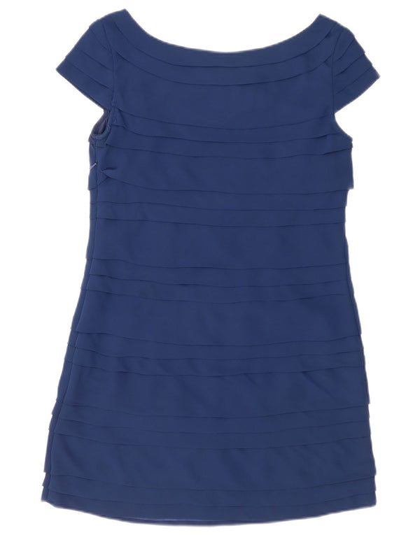 French Connection Vestido tubo para mujer UK 40 Pequeño Poliéster azul