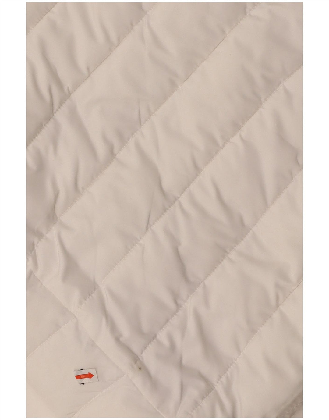 SUPERDRY Chaqueta acolchada con capucha para mujer UK 44 Poliéster blanco mediano