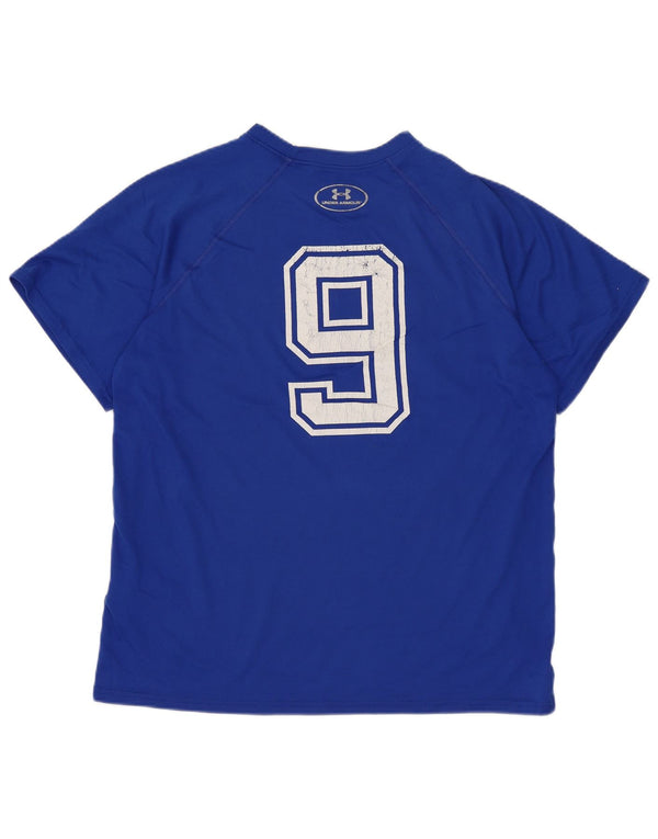 Under Armour Camiseta gráfica Heat Gear para niños 13-14 años XL Azul