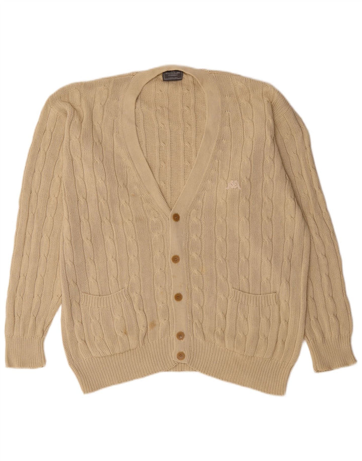 Kappa Cárdigan Hombre XL Algodón Beige