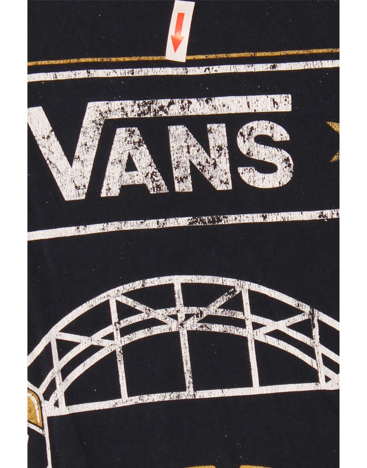 Camiseta Vans Hombre Graphic Top Medium Azul Marino Algodón