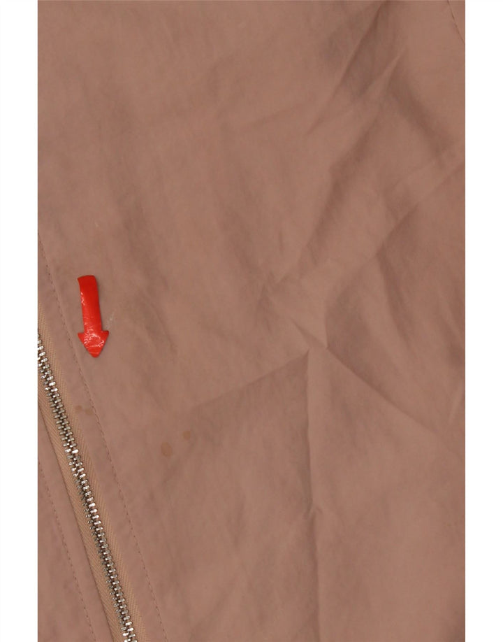 Zara Mujer Chaqueta Bomber Extragrande UK 6 XS Poliéster Rosa