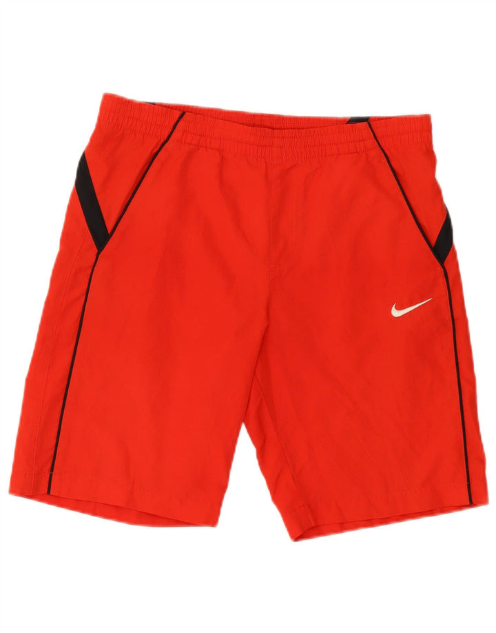 NIKE Pantalones cortos deportivos para niño 10-11 años Mediano Rojo Poliéster
