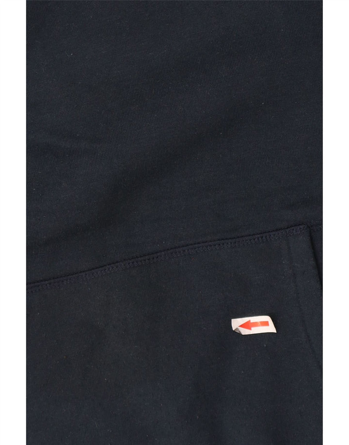 Umbro Hombre Sudadera Con Capucha Jumper Medium Azul Marino Algodón