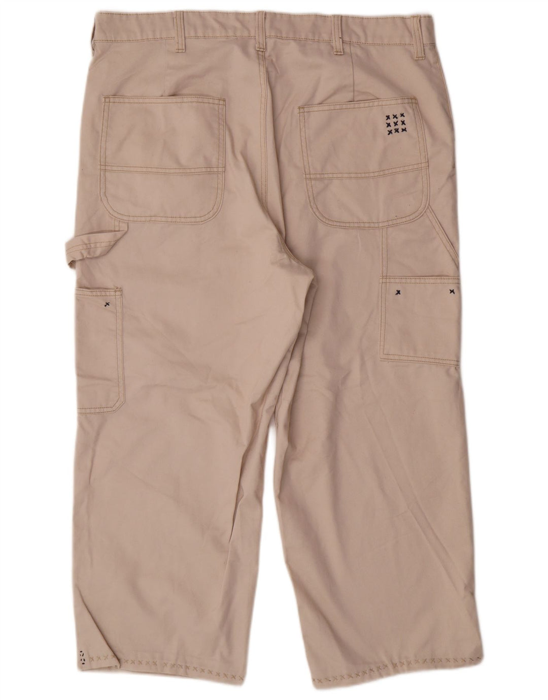 JACK & JONES Pantalones cargo cargo para hombre W36 L23 Poliéster beige