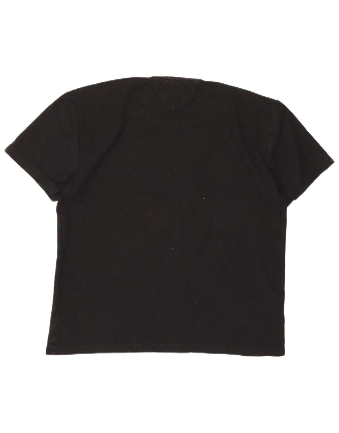 TOMMY HILFIGER Camiseta Mujer UK 40 XL Algodón Negro