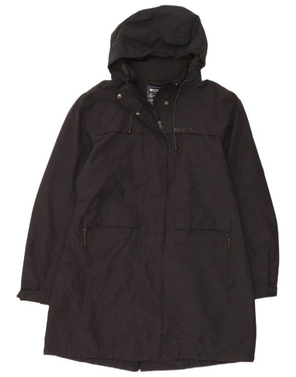Parka con capucha para mujer Mountain Warehouse UK 40 XL Algodón negro
