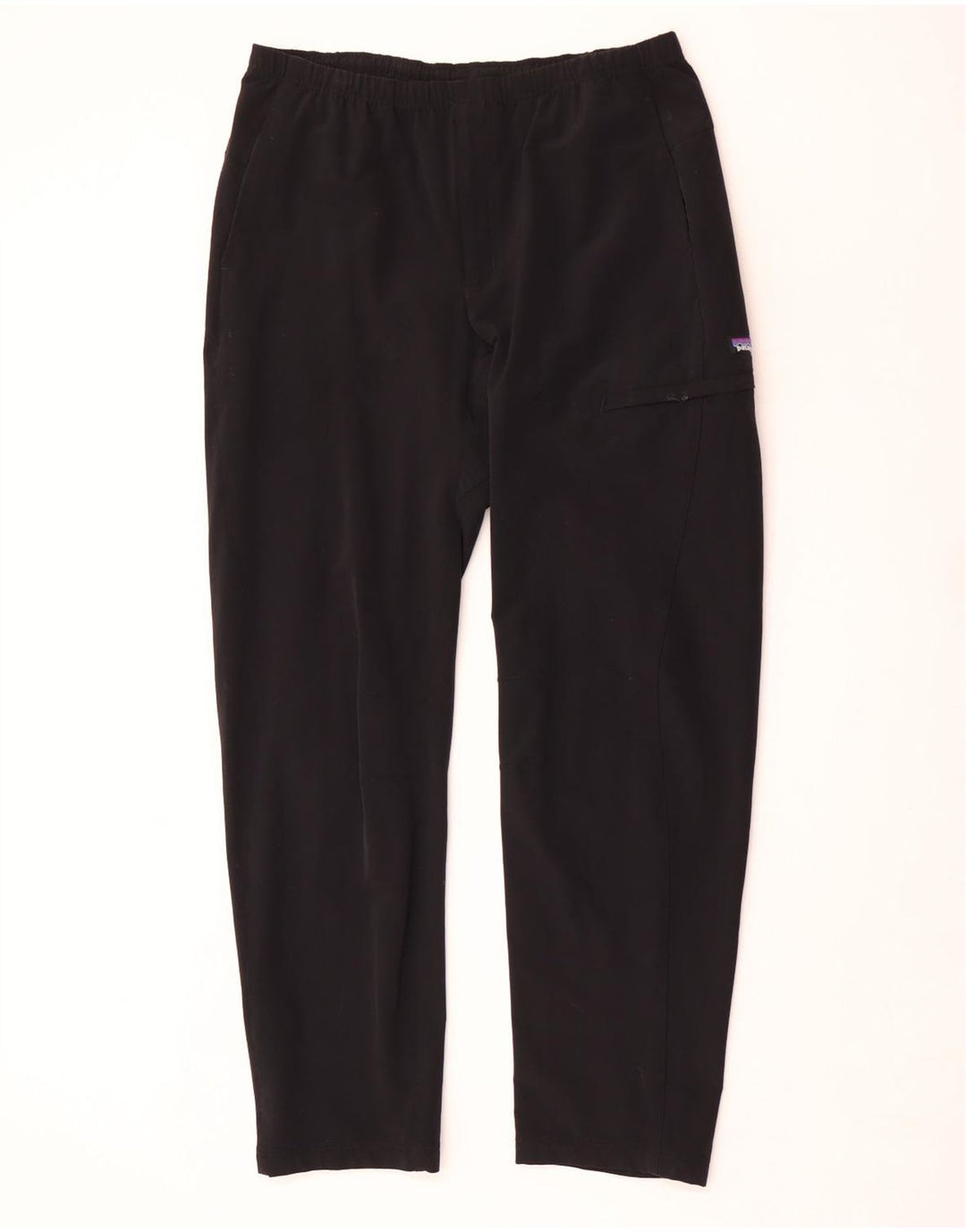 Pantalón Cargo Recto Patagonia Hombre Medium W32 L32 Nylon Negro