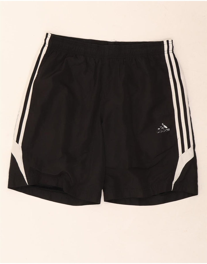 Pantalón Corto Deportivo Adidas Hombre Mediano Negro Poliéster