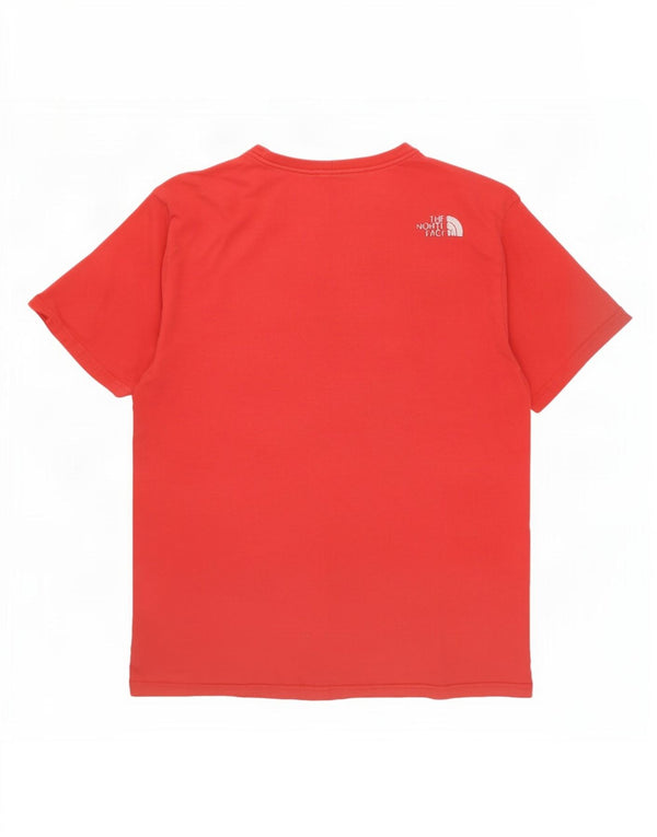 The North Face Camiseta gráfica para hombre Top Medium Red Cotton