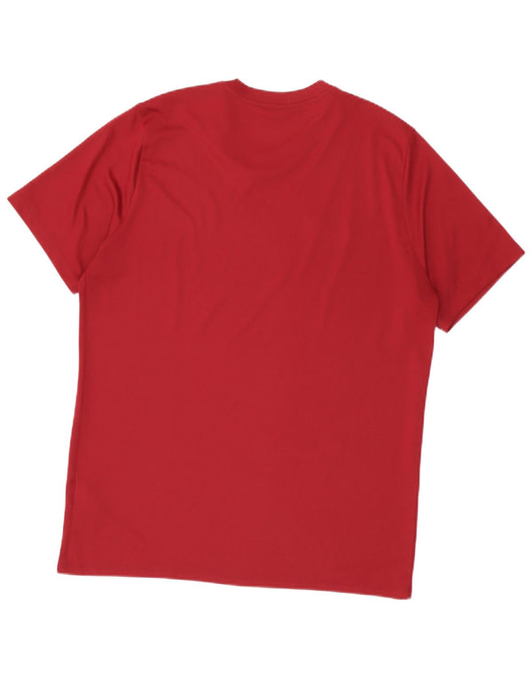 Camiseta Nike Dri Fit para hombre Top XL Poliéster burdeos