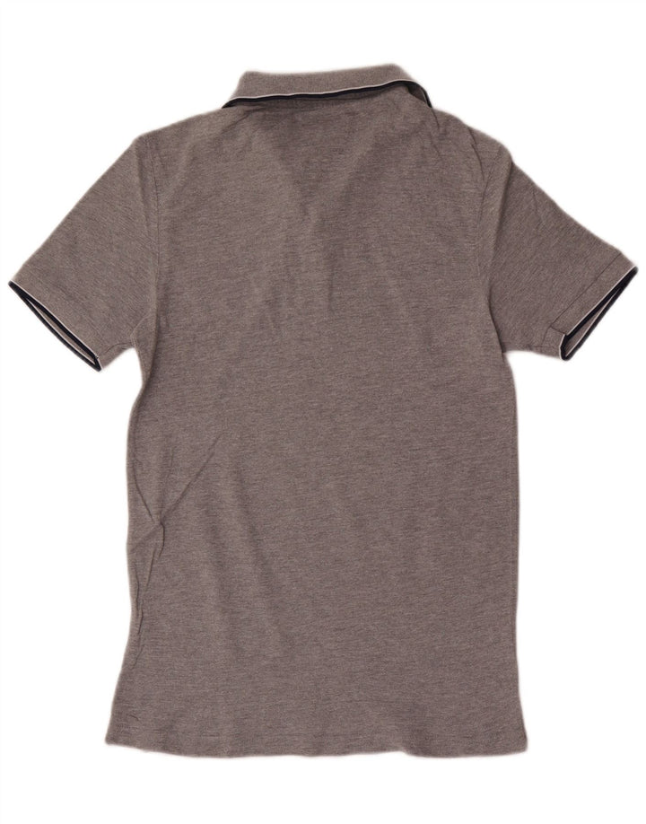 Kappa Polo Hombre Pequeño Gris Moteado
