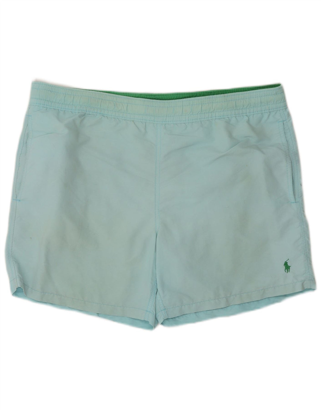 Bañador Polo Ralph Lauren Hombre Azul Medio Nylon