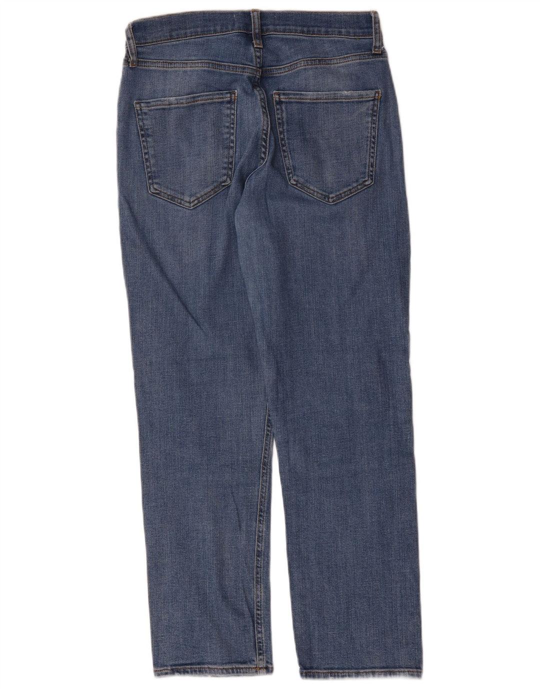 Zara Jeans Rectos Mujer EU 40 Medium W30 L27 Azul