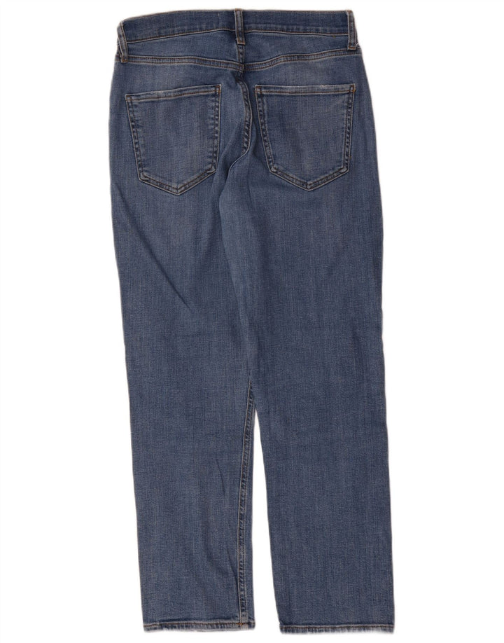 Zara Jeans Rectos Mujer EU 40 Medium W30 L27 Azul