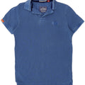 Polo Superdry Hombre Azul Medio
