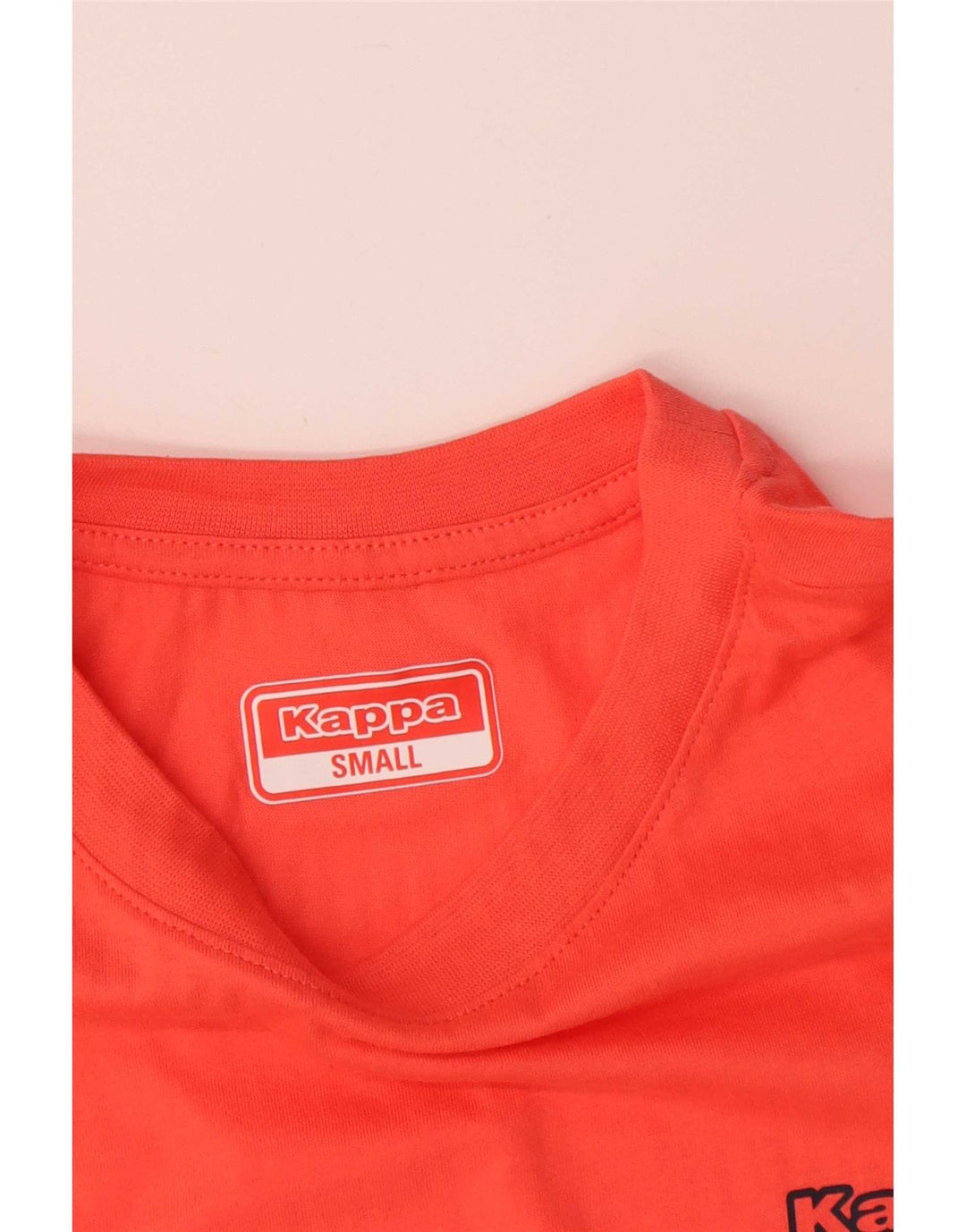 Kappa Hombre Camiseta Top Small Naranja Poliéster