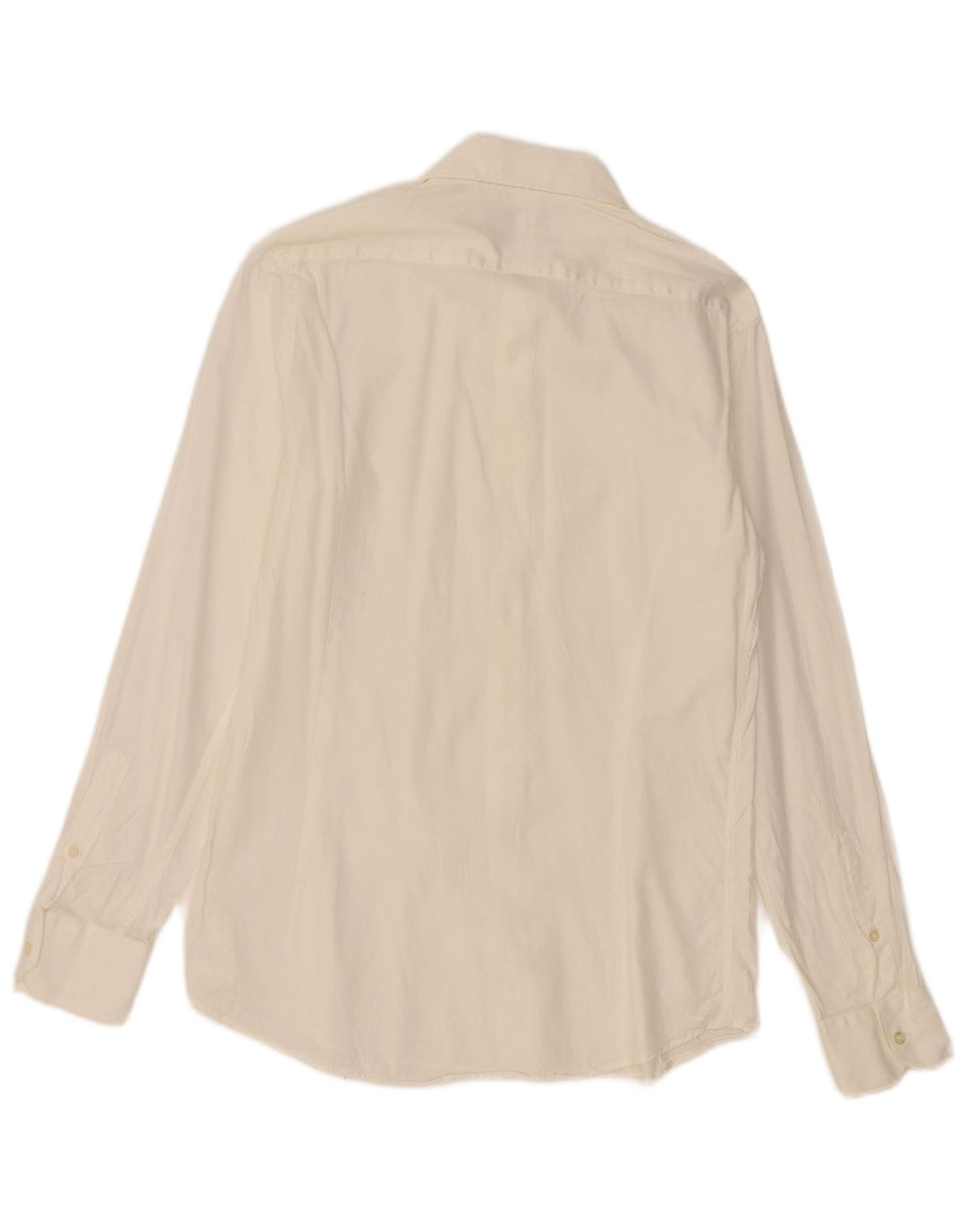Camisa Massimo Dutti Hombre Talla 39 Mediana Blanca