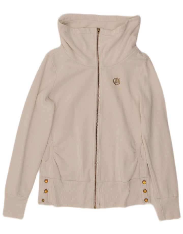 Guess Chaqueta de Chándal para Mujer UK 40 XL Algodón Blanco