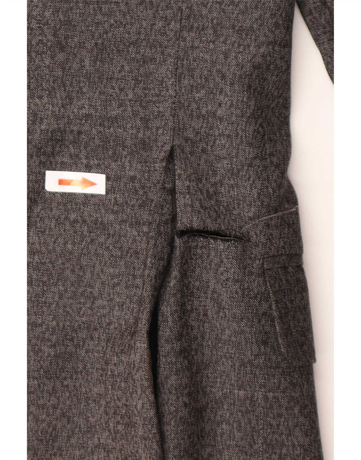Chaqueta tipo blazer de 2 botones para hombre Reiss UK 38 Lana moteada gris medio
