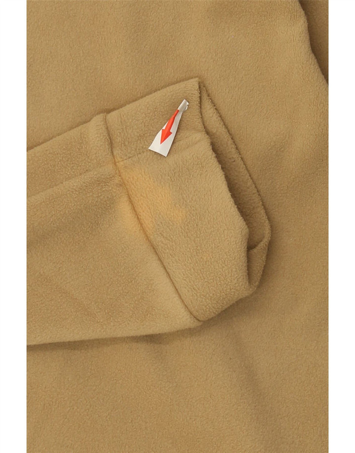 Champion Jersey De Forro Polar Con Cremallera Y Cuello Para Hombre XL Poliéster Beige