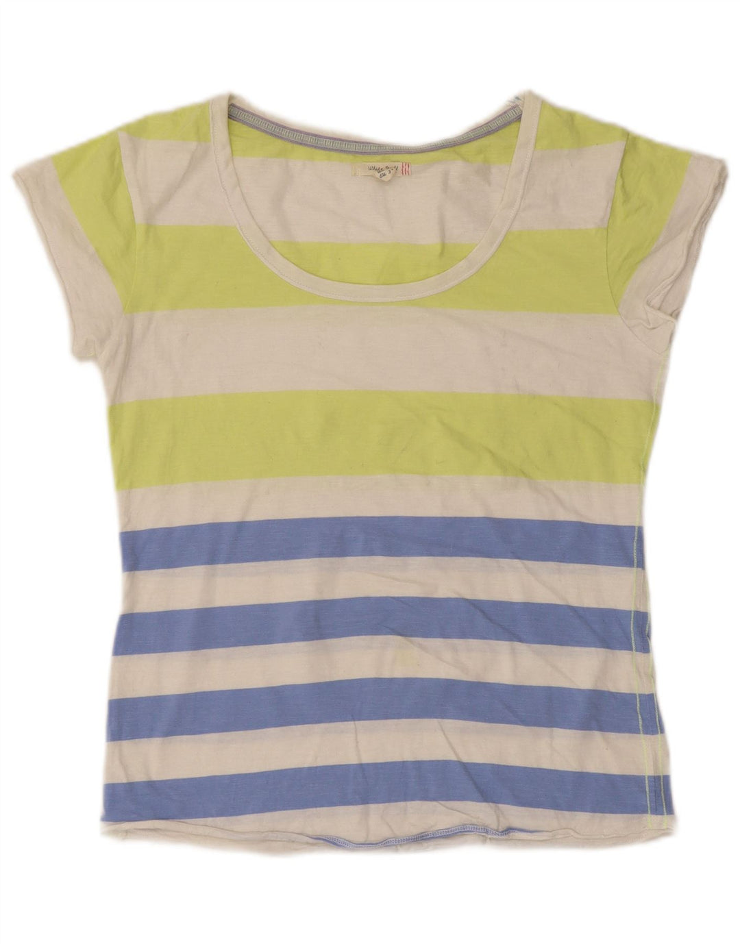 White Stuff Camiseta para Mujer Top UK 40 Small Multicolor Rayas