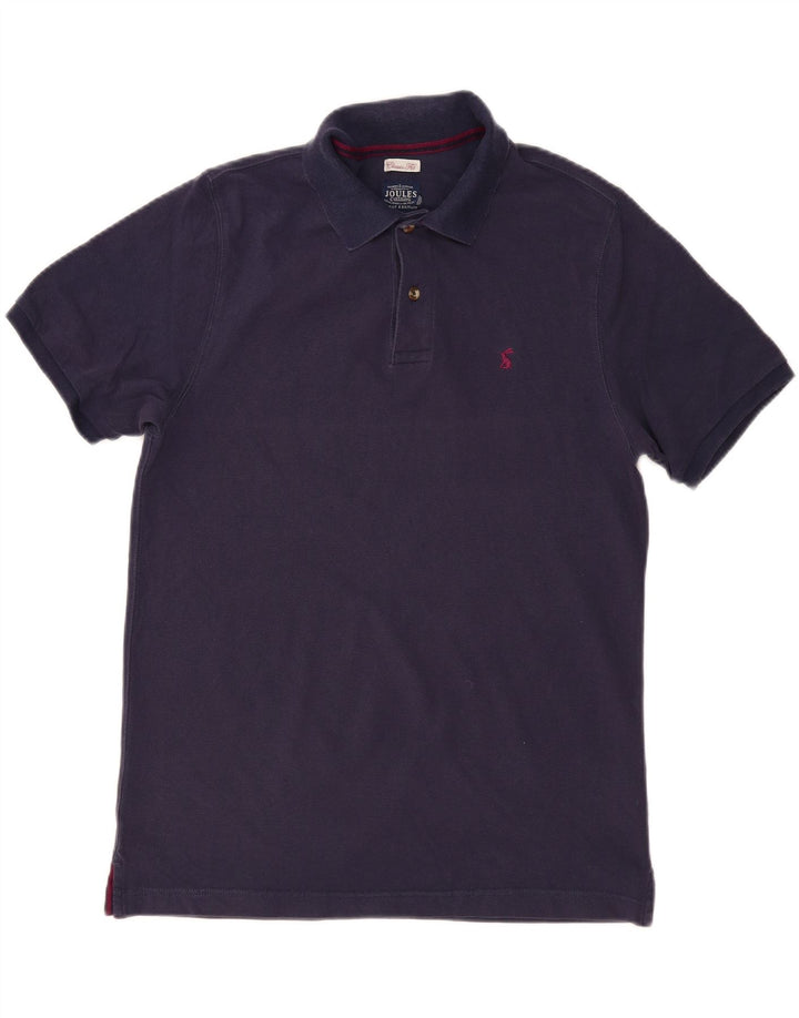 JOULES Polo de corte clásico para hombre de algodón azul marino medio