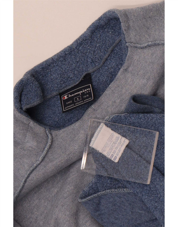 Champion Sudadera extragrande para mujer, talla 10, algodón azul pequeño