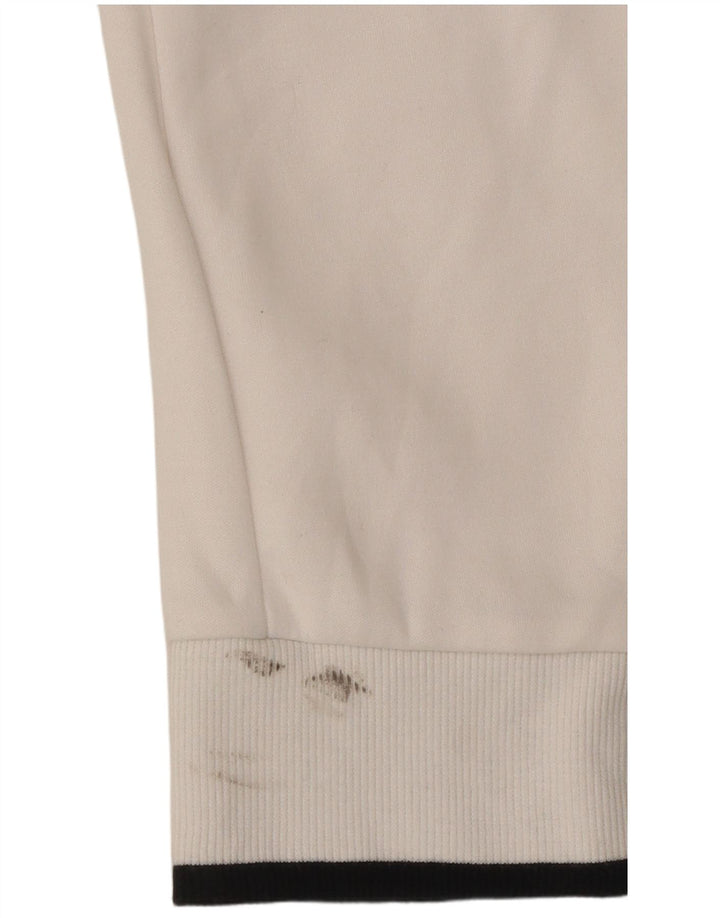 Puma - Sudadera gráfica para mujer, talla 10, algodón blanco pequeño