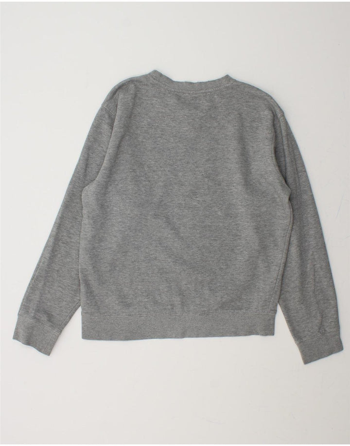 FILA Mens Graphic Sweatshirt Jumper Medium Grey Cotton Vintage Fila and Second-Hand Fila from Messina Hembry 