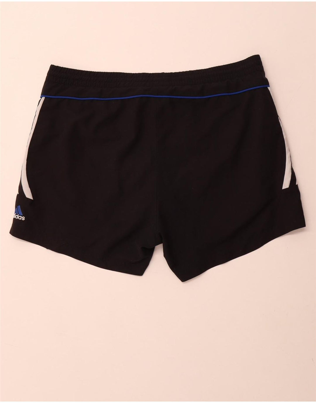 Adidas - Pantalones cortos deportivos para hombre, talla grande, poliéster negro