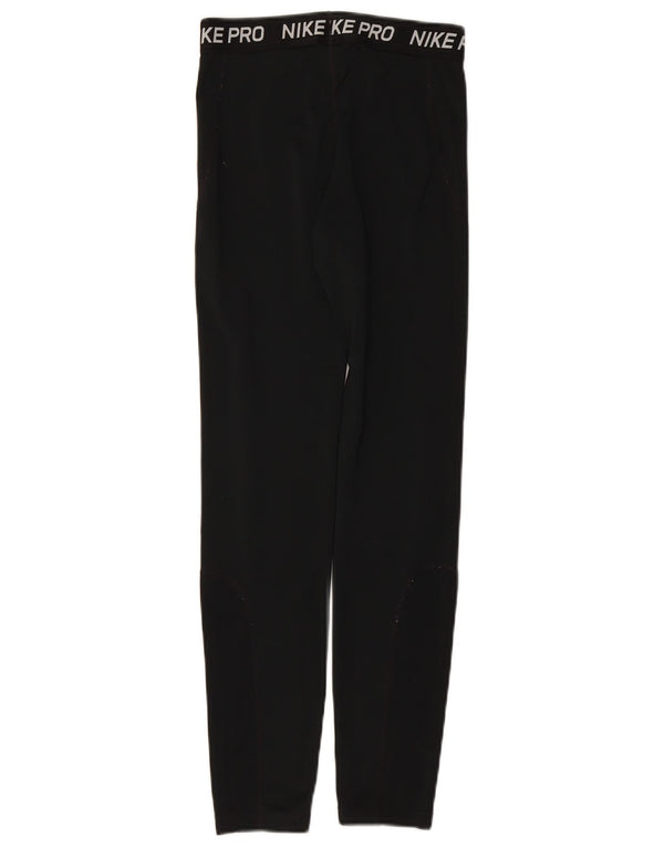 Leggings NIKE Dri Fit Graphic para niñas 13-14 años XL Poliéster negro