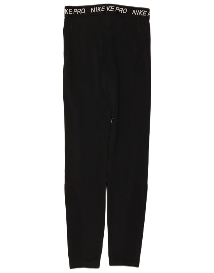 Leggings NIKE Dri Fit Graphic para niñas 13-14 años XL Poliéster negro