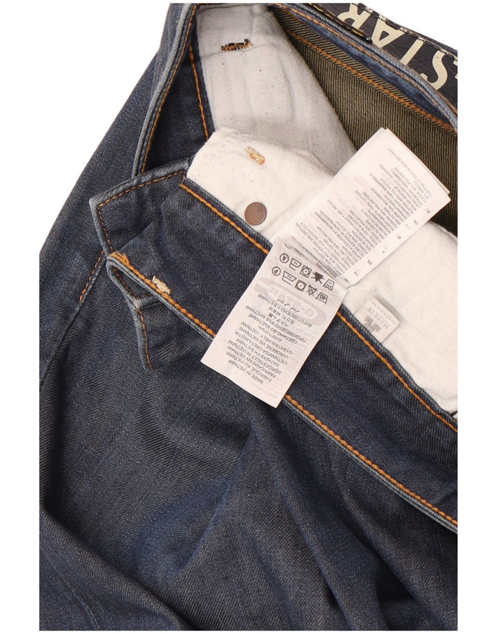 Vaqueros rectos para hombre G-Star W31 L34 Algodón azul marino
